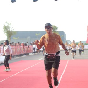 Race photo from KEDIRI HALF MARATHON 2026