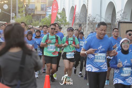 Race photo from Jabar Run 10K 2024