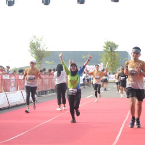 Race photo from KEDIRI HALF MARATHON 2026