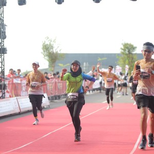 Race photo from KEDIRI HALF MARATHON 2026
