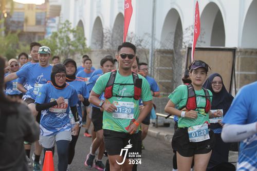 Race photo from Jabar Run 10K 2024