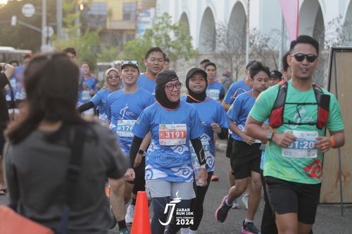 Race photo from Jabar Run 10K 2024