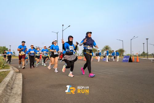 Race photo from ISOPlus Run 2024 Jakarta