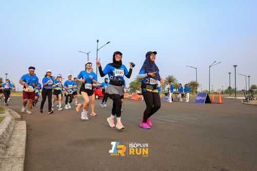 Race photo from ISOPlus Run 2024 Jakarta