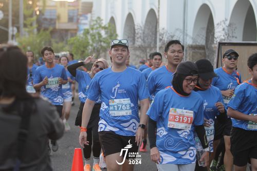 Race photo from Jabar Run 10K 2024