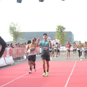 Race photo from KEDIRI HALF MARATHON 2026
