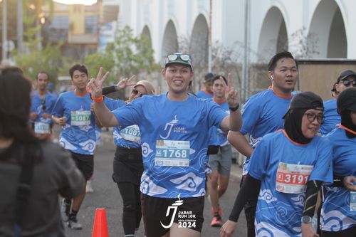 Race photo from Jabar Run 10K 2024