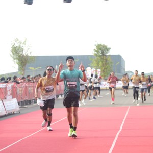 Race photo from KEDIRI HALF MARATHON 2026