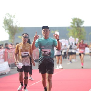 Race photo from KEDIRI HALF MARATHON 2026