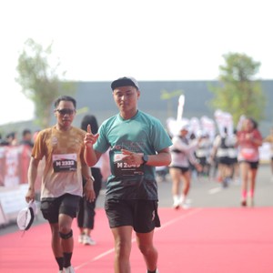 Race photo from KEDIRI HALF MARATHON 2026