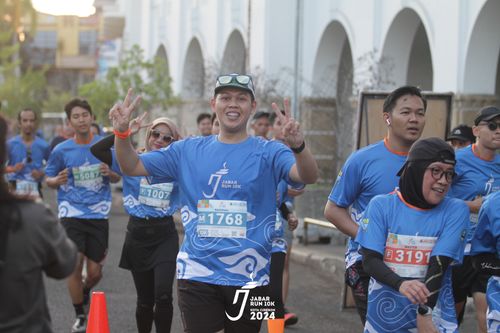 Race photo from Jabar Run 10K 2024
