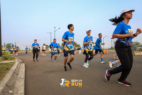 Race photo from ISOPlus Run 2024 Jakarta