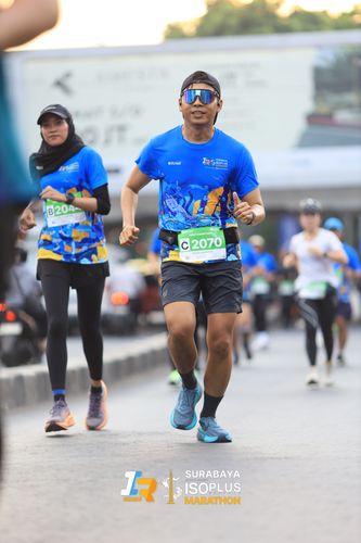 Race photo from SURABAYA ISOPLUS MARATHON 2025