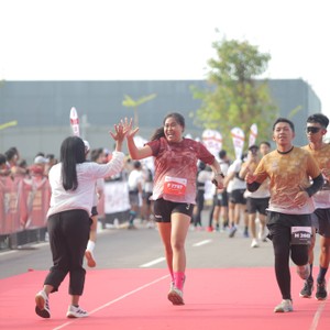 Race photo from KEDIRI HALF MARATHON 2026