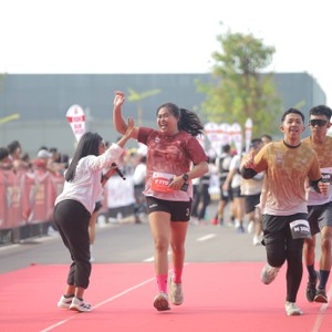Race photo from KEDIRI HALF MARATHON 2026