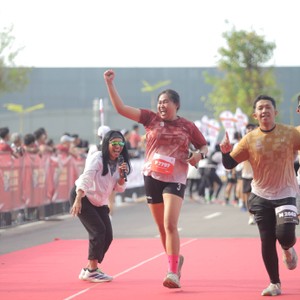 Race photo from KEDIRI HALF MARATHON 2026