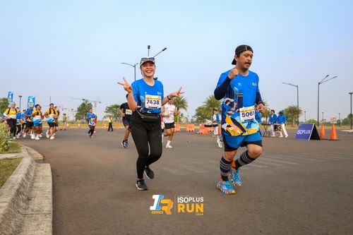 Race photo from ISOPlus Run 2024 Jakarta