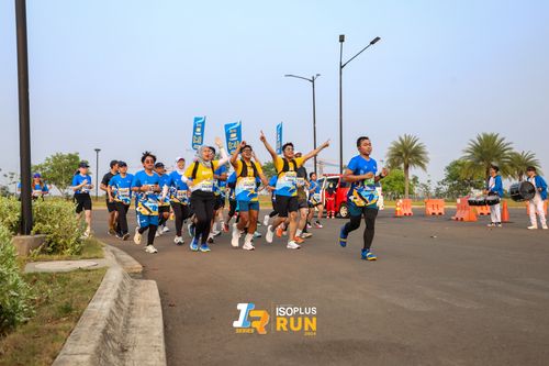 Race photo from ISOPlus Run 2024 Jakarta
