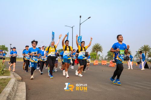Race photo from ISOPlus Run 2024 Jakarta