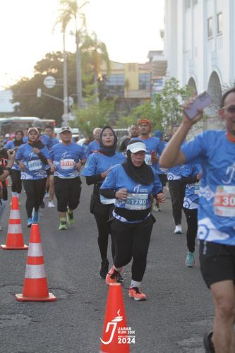 Race photo from Jabar Run 10K 2024