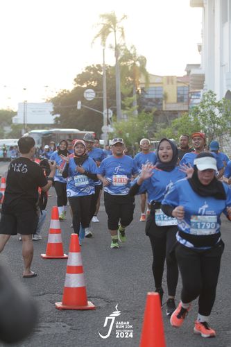 Race photo from Jabar Run 10K 2024