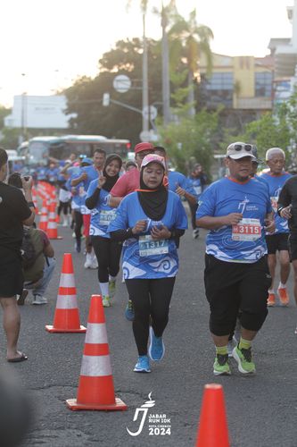 Race photo from Jabar Run 10K 2024