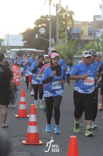 Race photo from Jabar Run 10K 2024