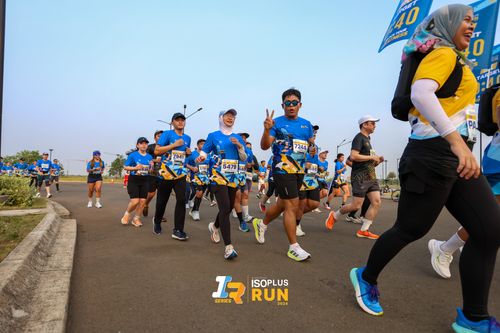 Race photo from ISOPlus Run 2024 Jakarta