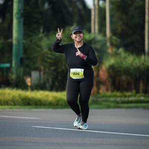 Race photo from BOGORUN 2026