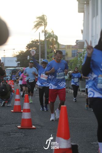 Race photo from Jabar Run 10K 2024