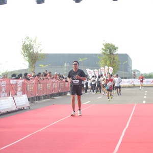 Race photo from KEDIRI HALF MARATHON 2026