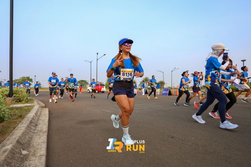 Race photo from ISOPlus Run 2024 Jakarta