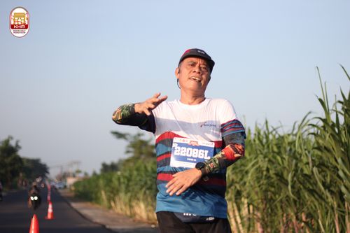 Race photo from Kediri Half Marathon 2024