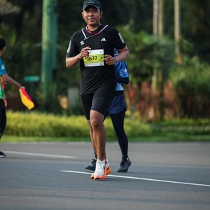 Race photo from BOGORUN 2026