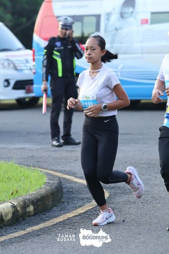 Race photo from Taman Budaya x BOGORUN 2025