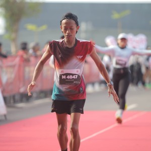 Race photo from KEDIRI HALF MARATHON 2026