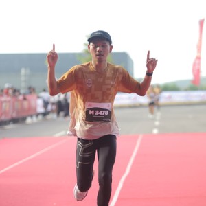 Race photo from KEDIRI HALF MARATHON 2026