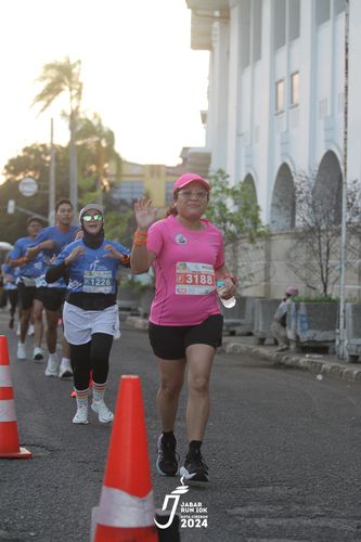 Race photo from Jabar Run 10K 2024