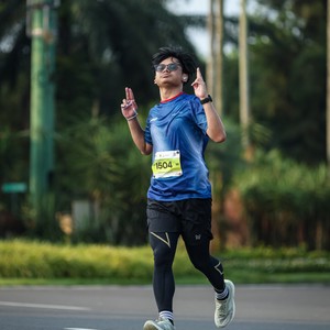 Race photo from BOGORUN 2026