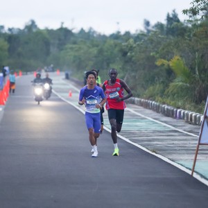 Race photo from Belitung Multisport Festival
