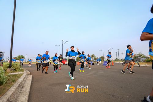 Race photo from ISOPlus Run 2024 Jakarta
