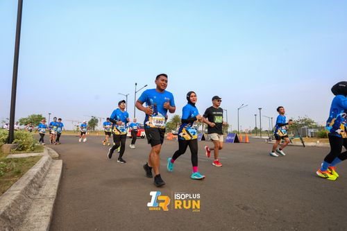 Race photo from ISOPlus Run 2024 Jakarta