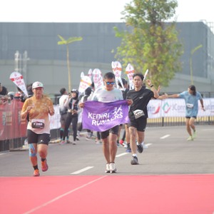 Race photo from KEDIRI HALF MARATHON 2026
