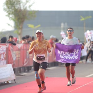 Race photo from KEDIRI HALF MARATHON 2026