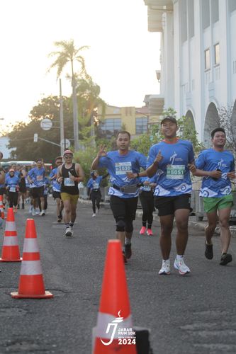 Race photo from Jabar Run 10K 2024