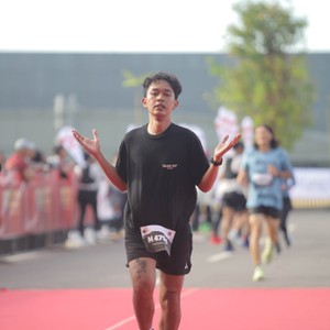 Race photo from KEDIRI HALF MARATHON 2026
