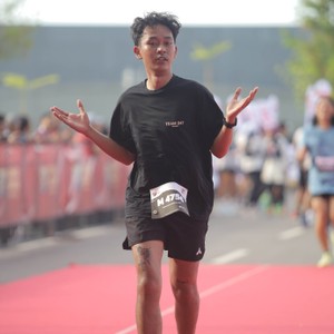 Race photo from KEDIRI HALF MARATHON 2026