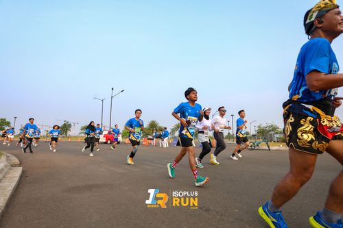 Race photo from ISOPlus Run 2024 Jakarta