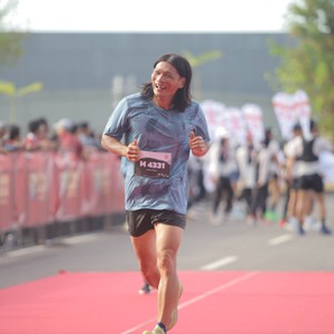 Race photo from KEDIRI HALF MARATHON 2026
