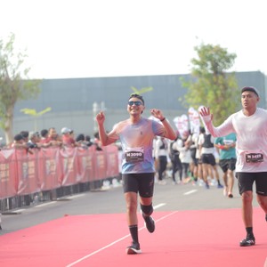 Race photo from KEDIRI HALF MARATHON 2026